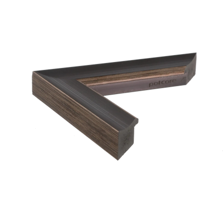 Side view of Beach House I picture frame in black