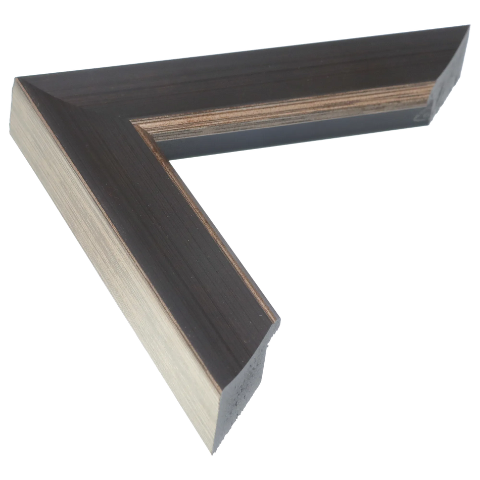 Beach House I in black picture frame