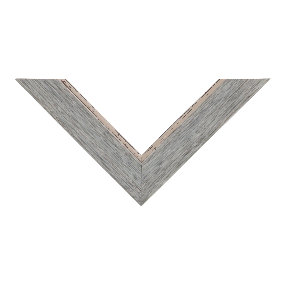 Top view of Beach House I picture frame in blue