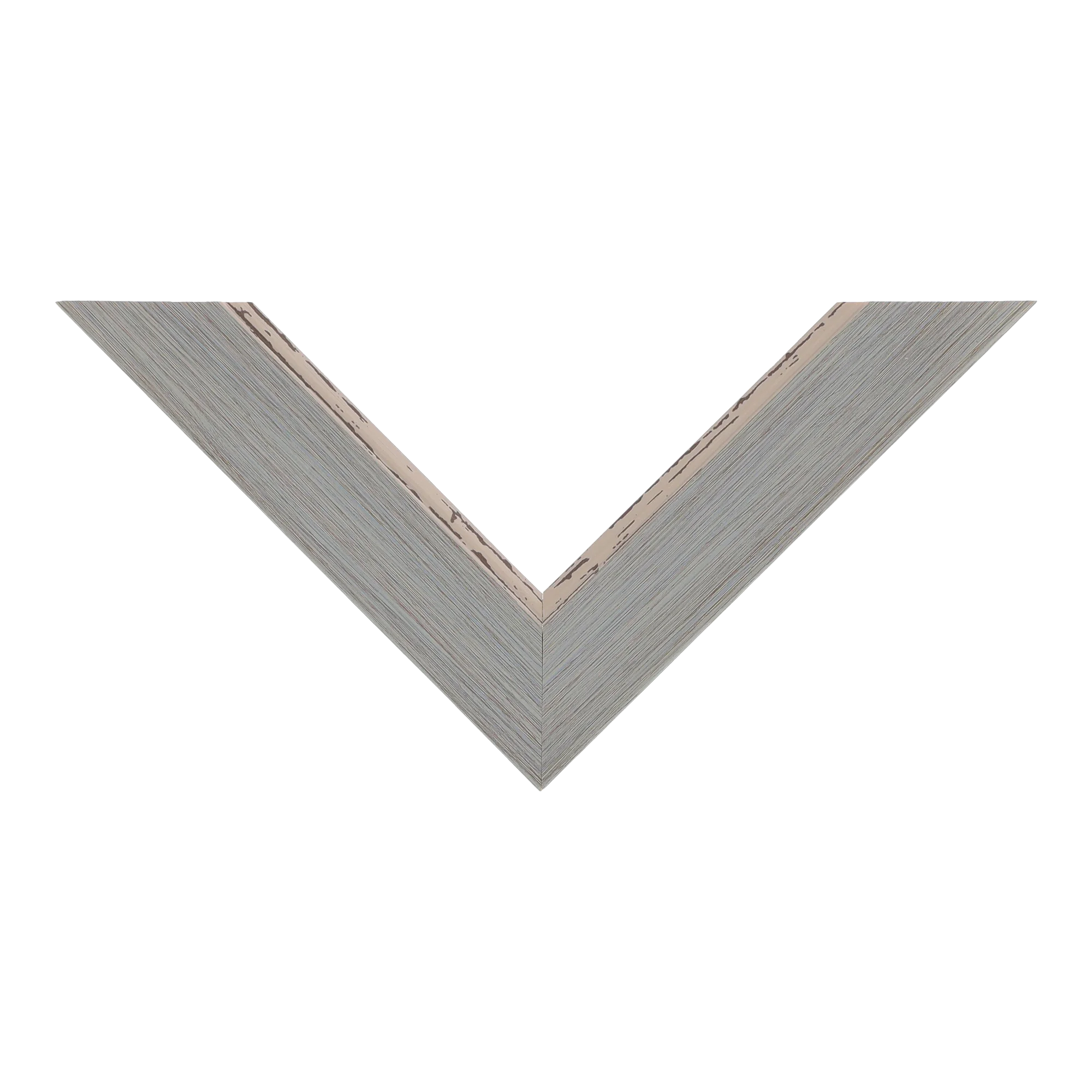 Top view of Beach House I picture frame in blue