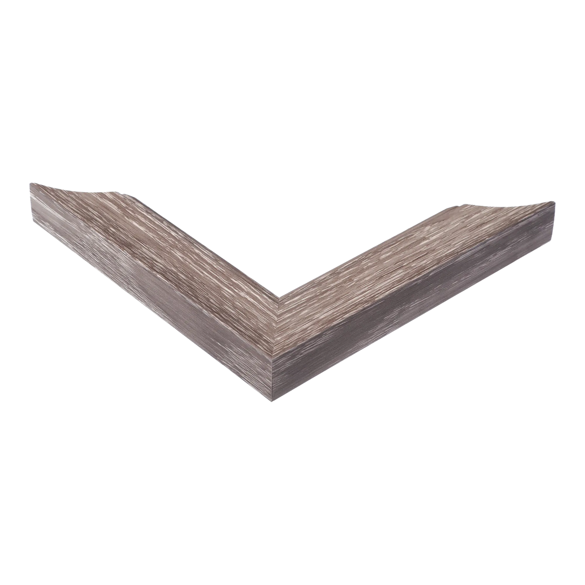 Corner view of Beach House I in grey picture frame