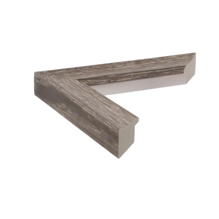 Side view of Beach House I picture frame in grey