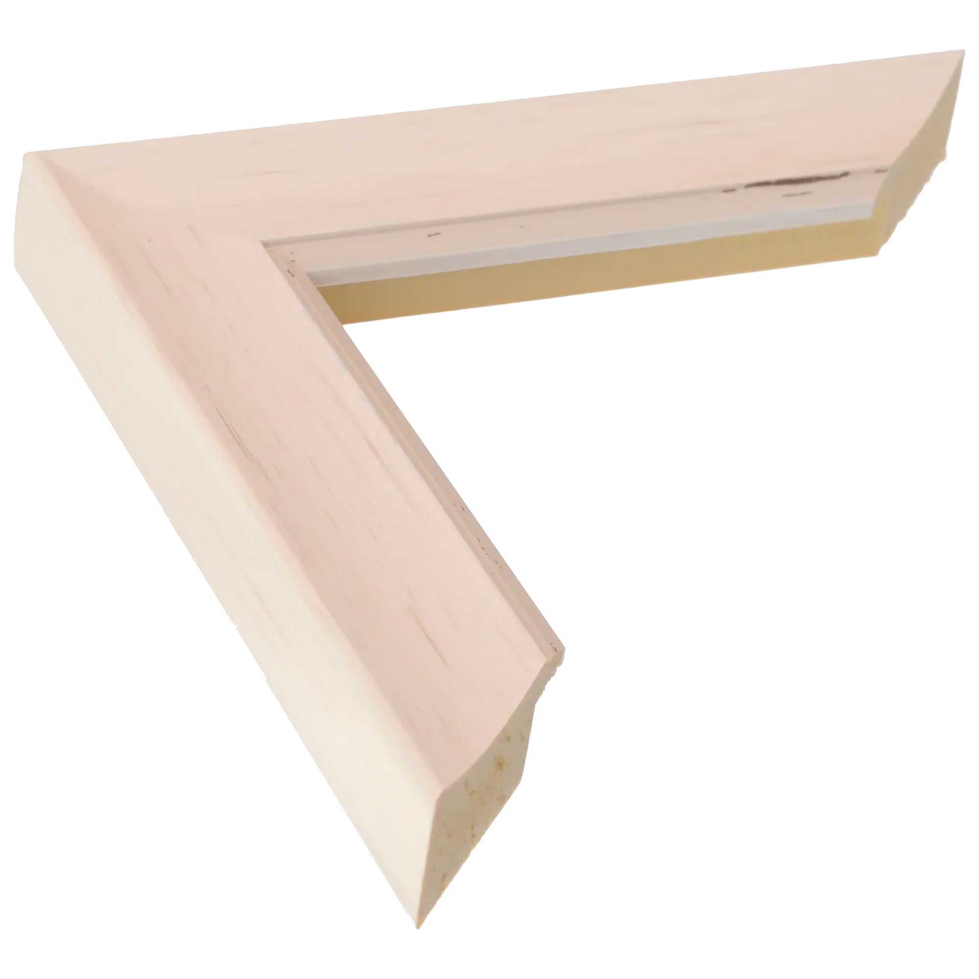 Beach House I in white picture frame