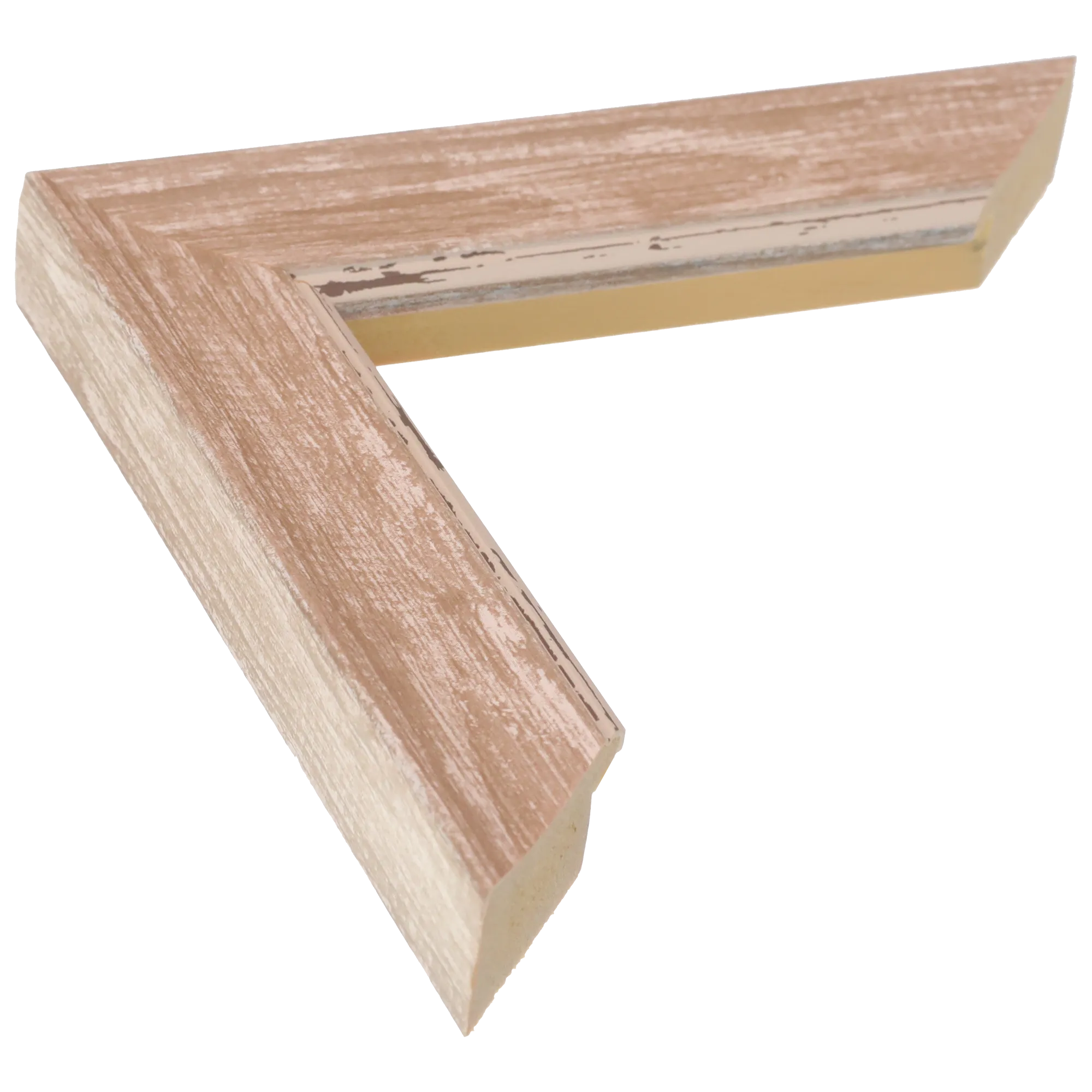 Beach House I in walnut picture frame