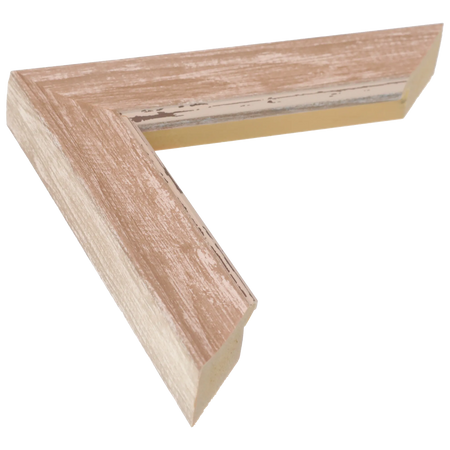 Beach House I in walnut picture frame