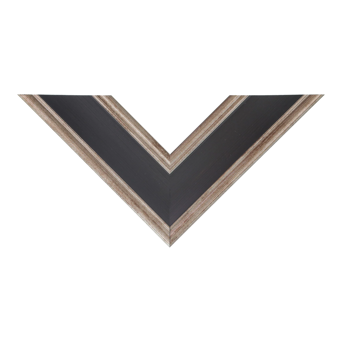 Top view of Beach House II picture frame in black