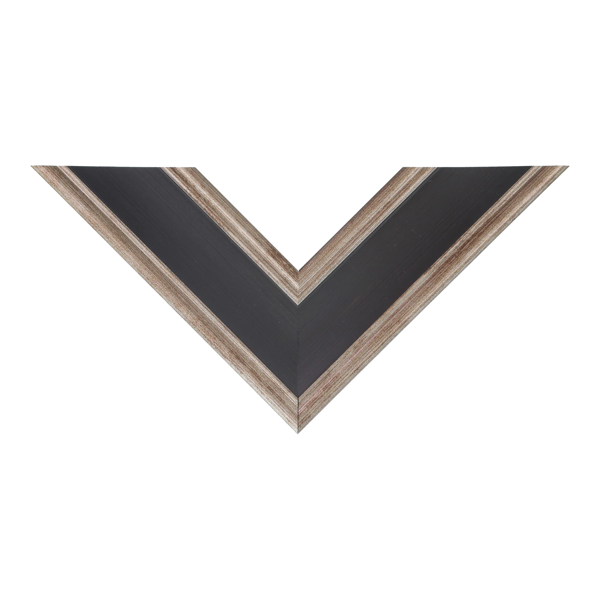 Top view of Beach House II picture frame in black