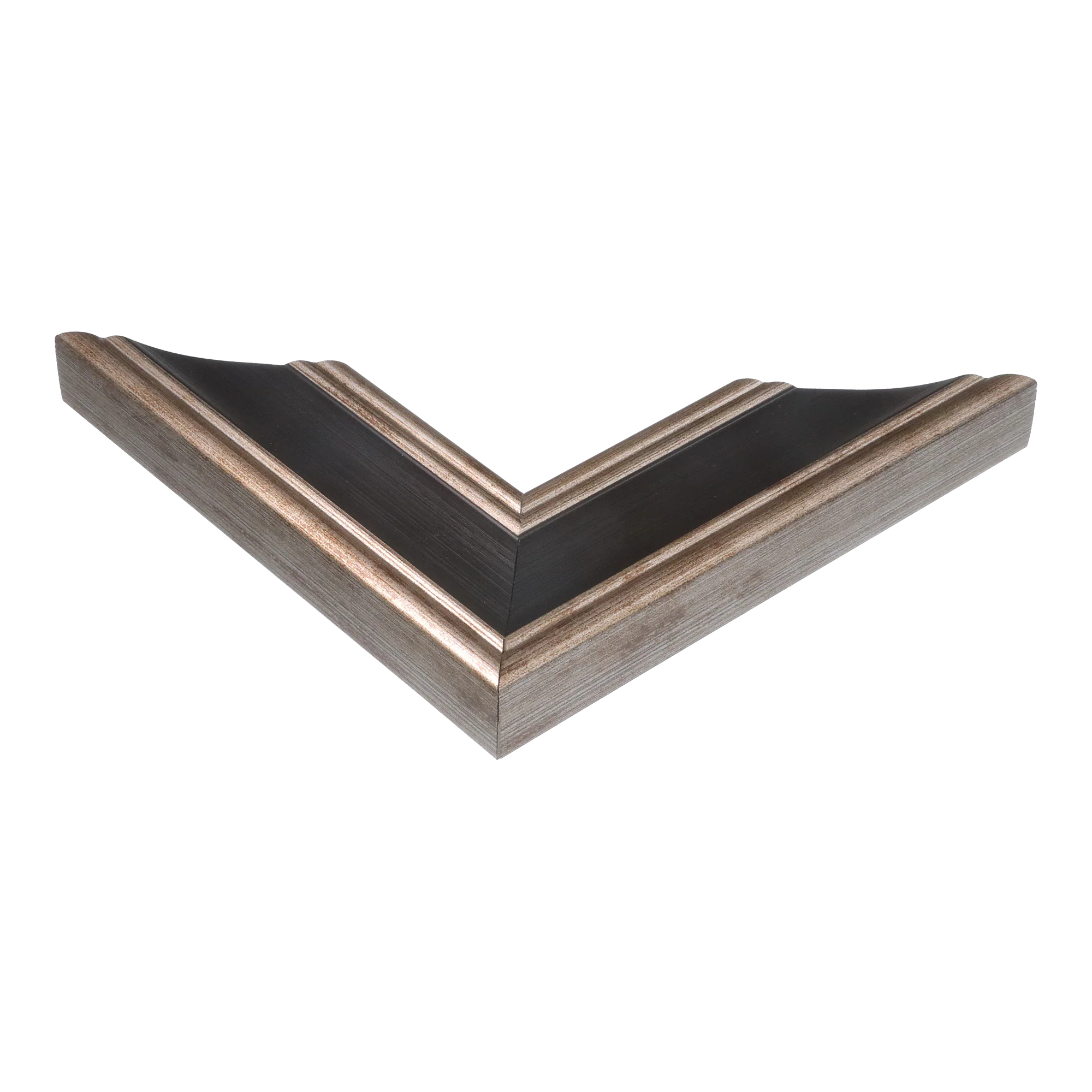 Corner view of Beach House II in black picture frame