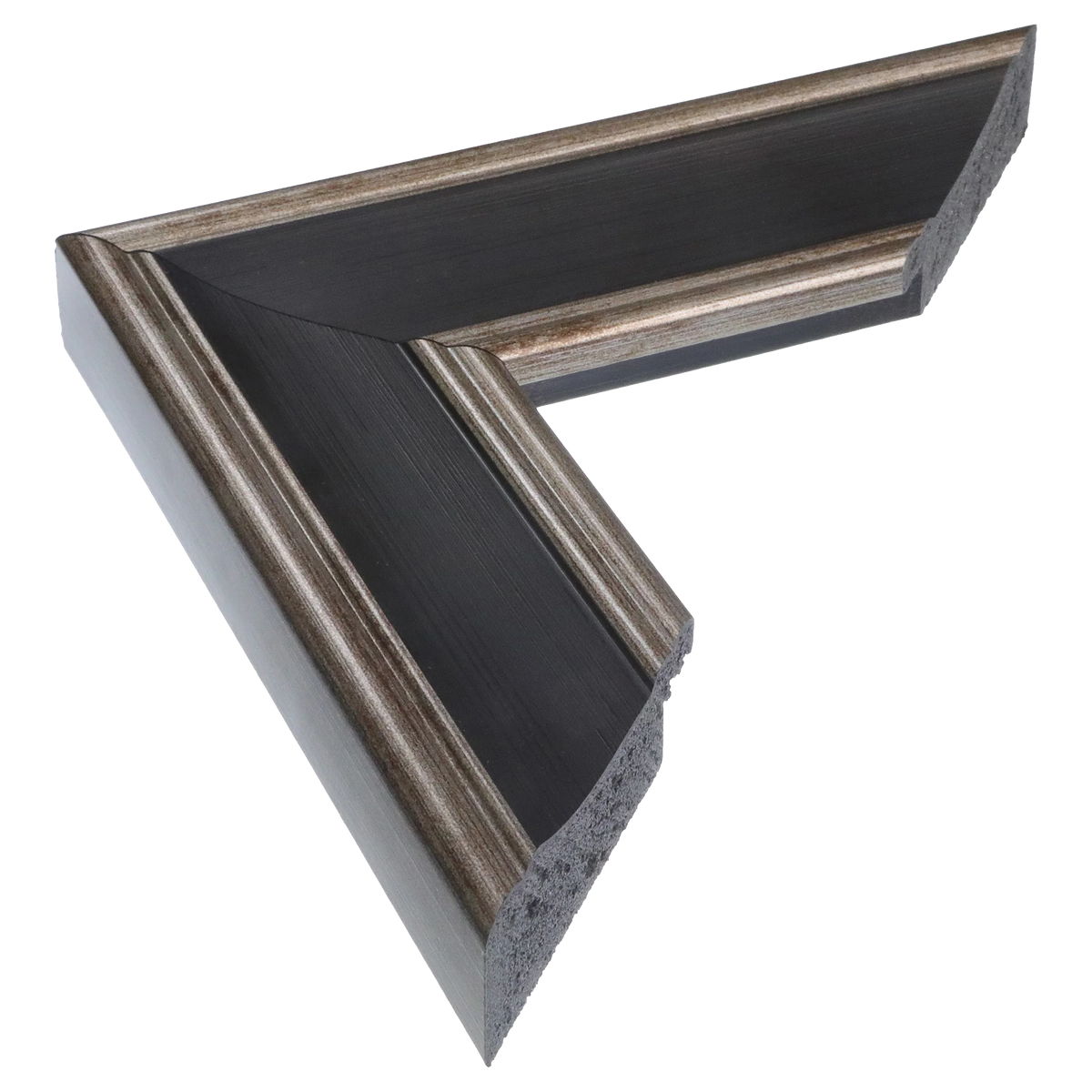 Beach House II in black picture frame