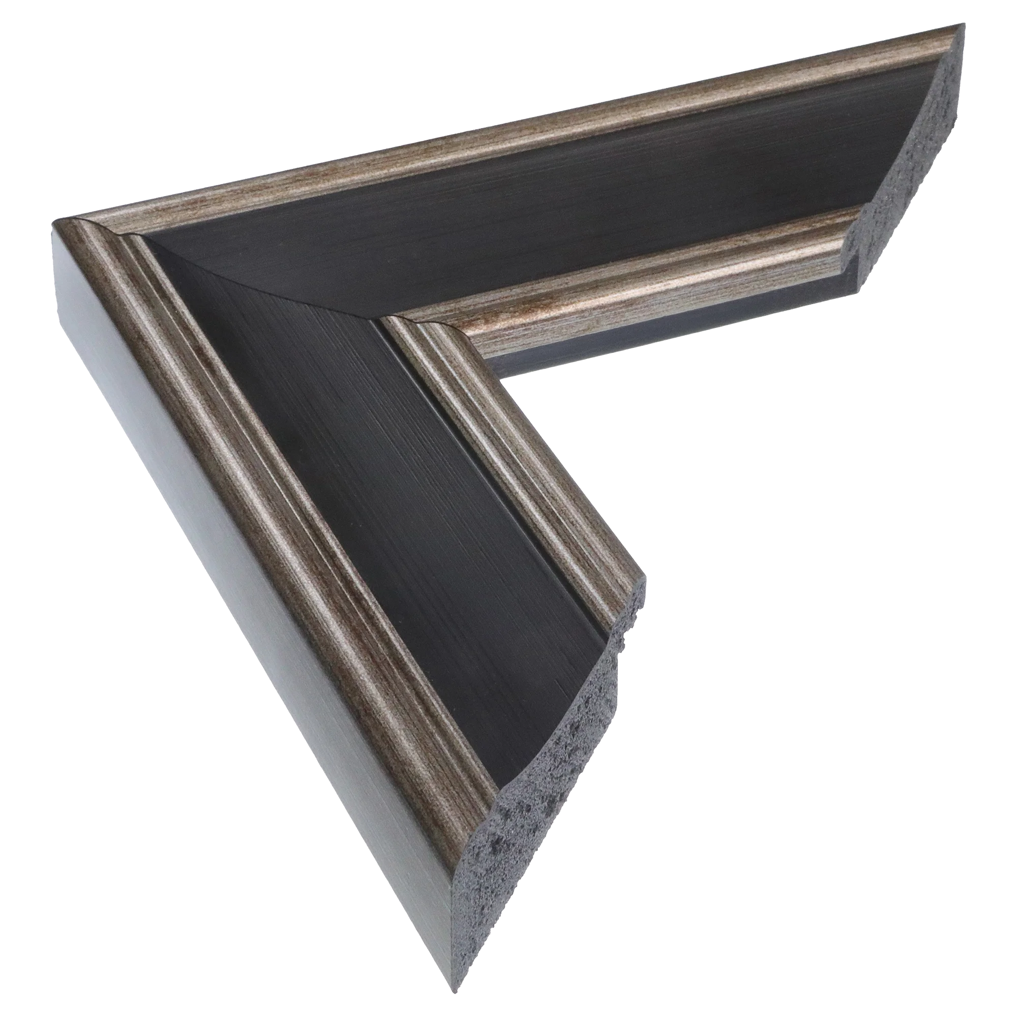 Beach House II in black picture frame