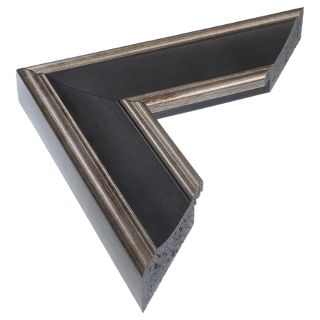 Beach House II in black picture frame