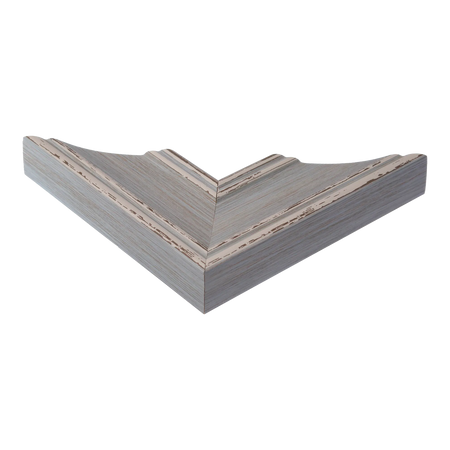 Corner view of Beach House II in blue picture frame