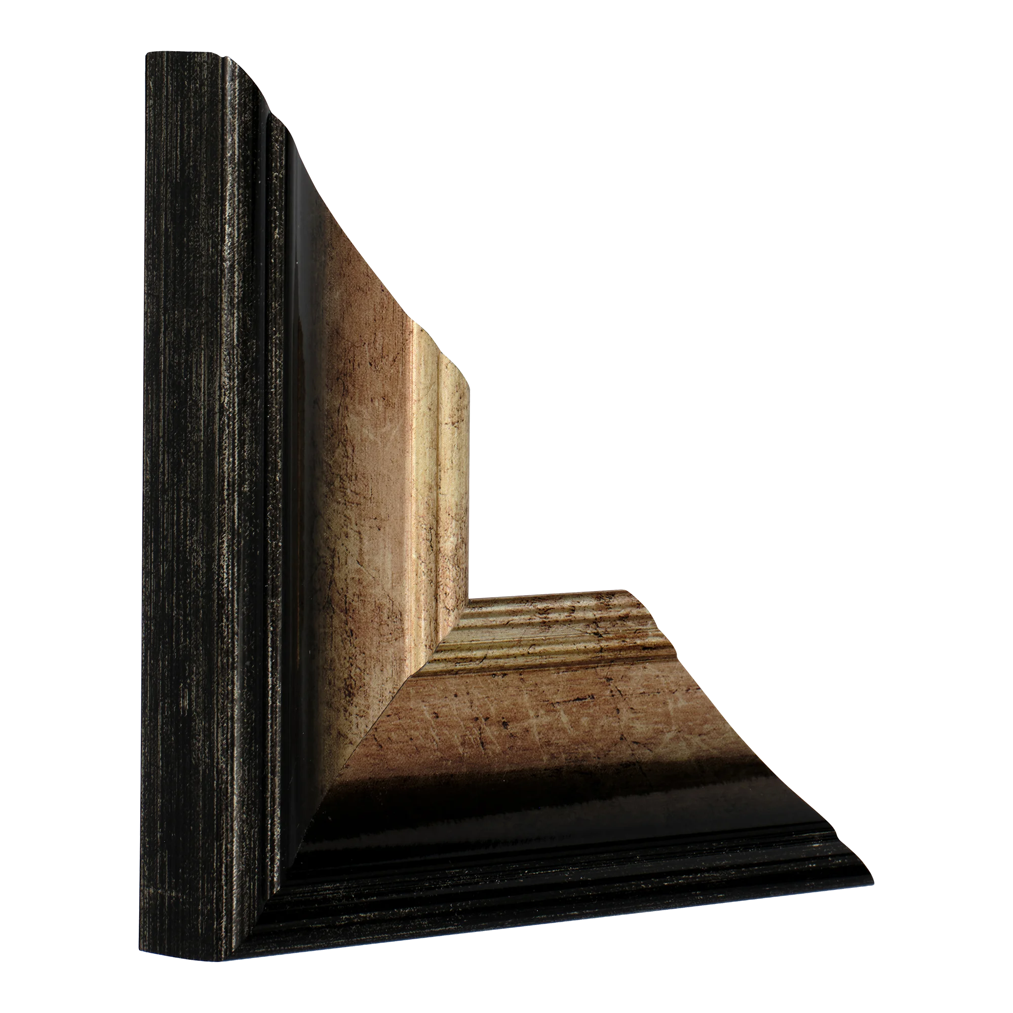 Beach House II in distressed silver picture frame