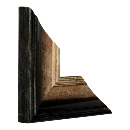 Beach House II in distressed silver picture frame