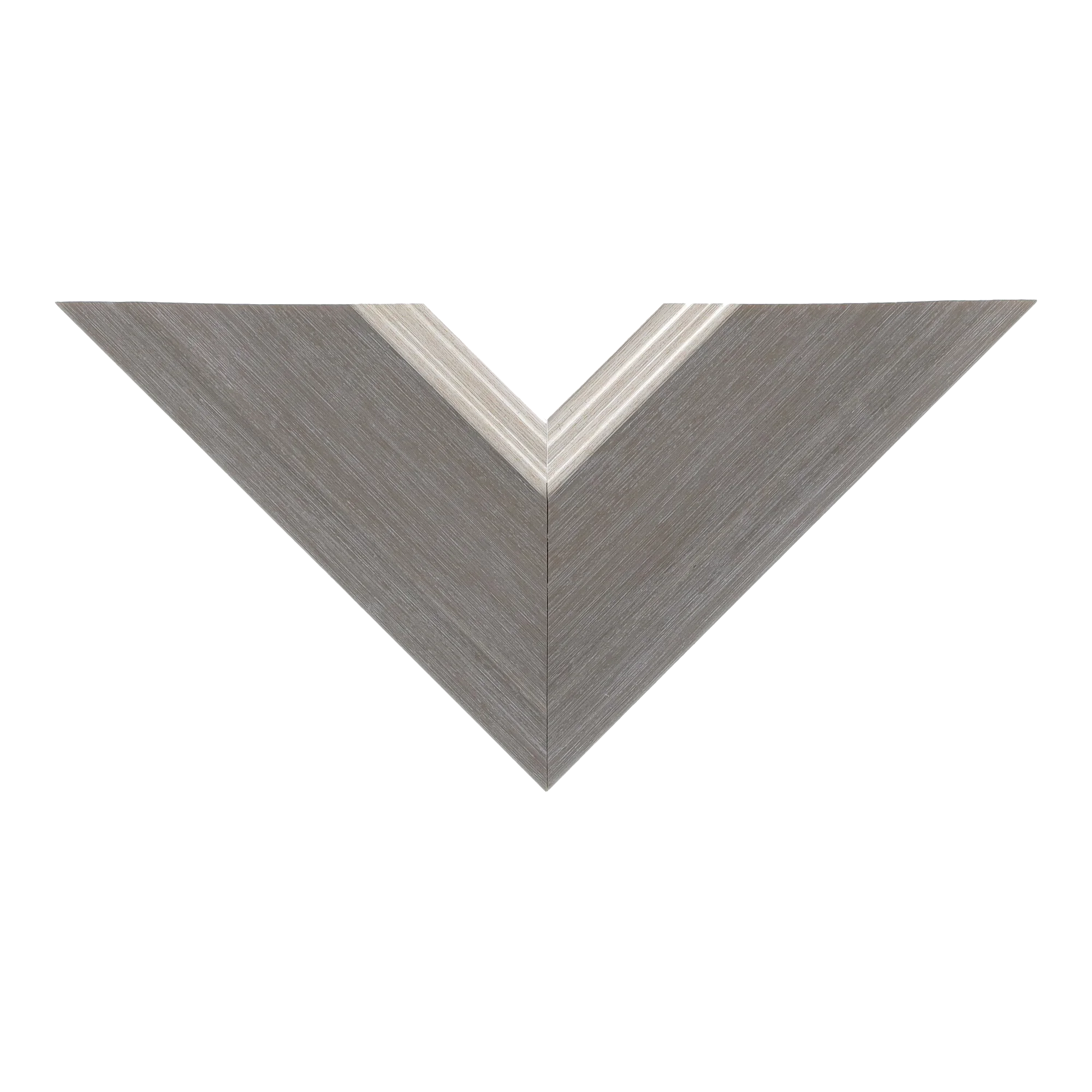 Top view of Beach House II picture frame in grey