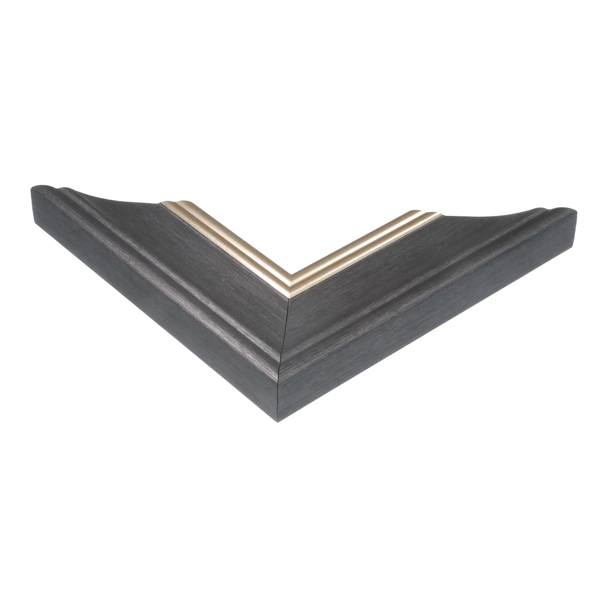 Corner view of Beach House II in silver picture frame