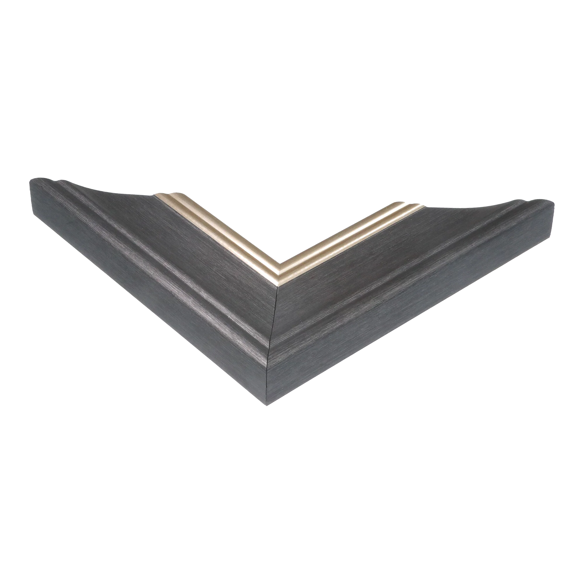 Corner view of Beach House II in silver picture frame