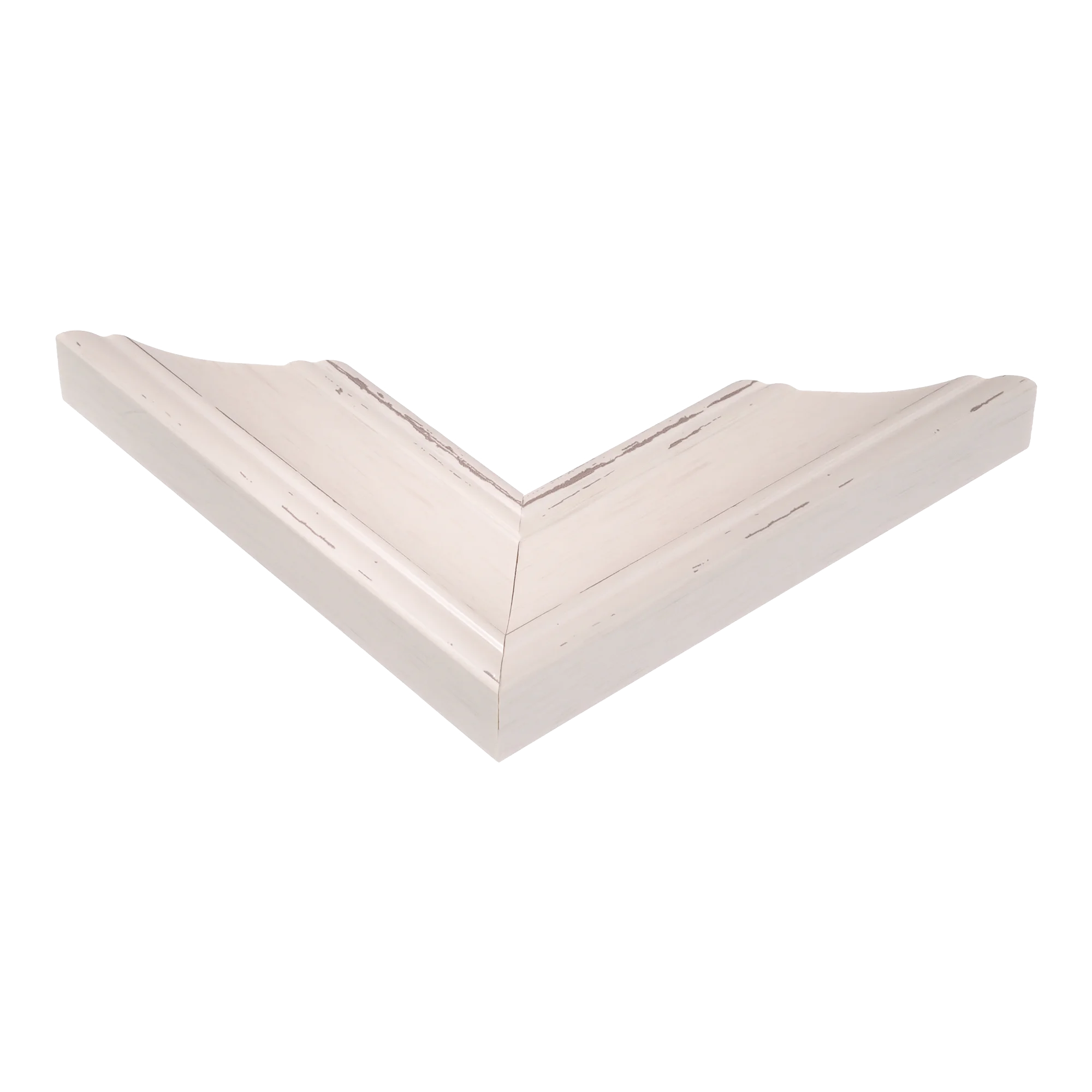 Corner view of Beach House II in white picture frame