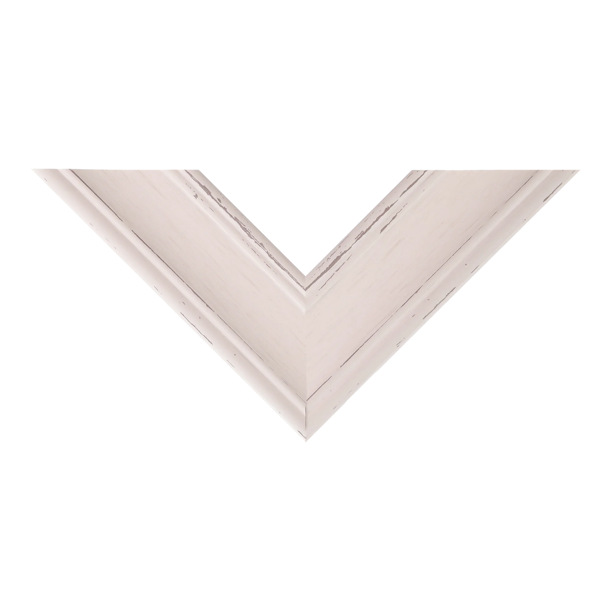 Top view of Beach House II picture frame in white