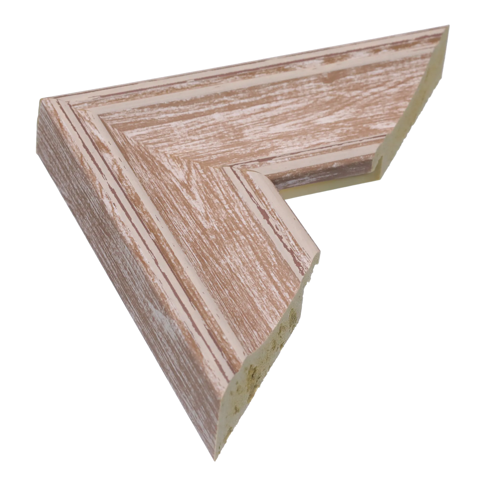 Beach House II in walnut picture frame