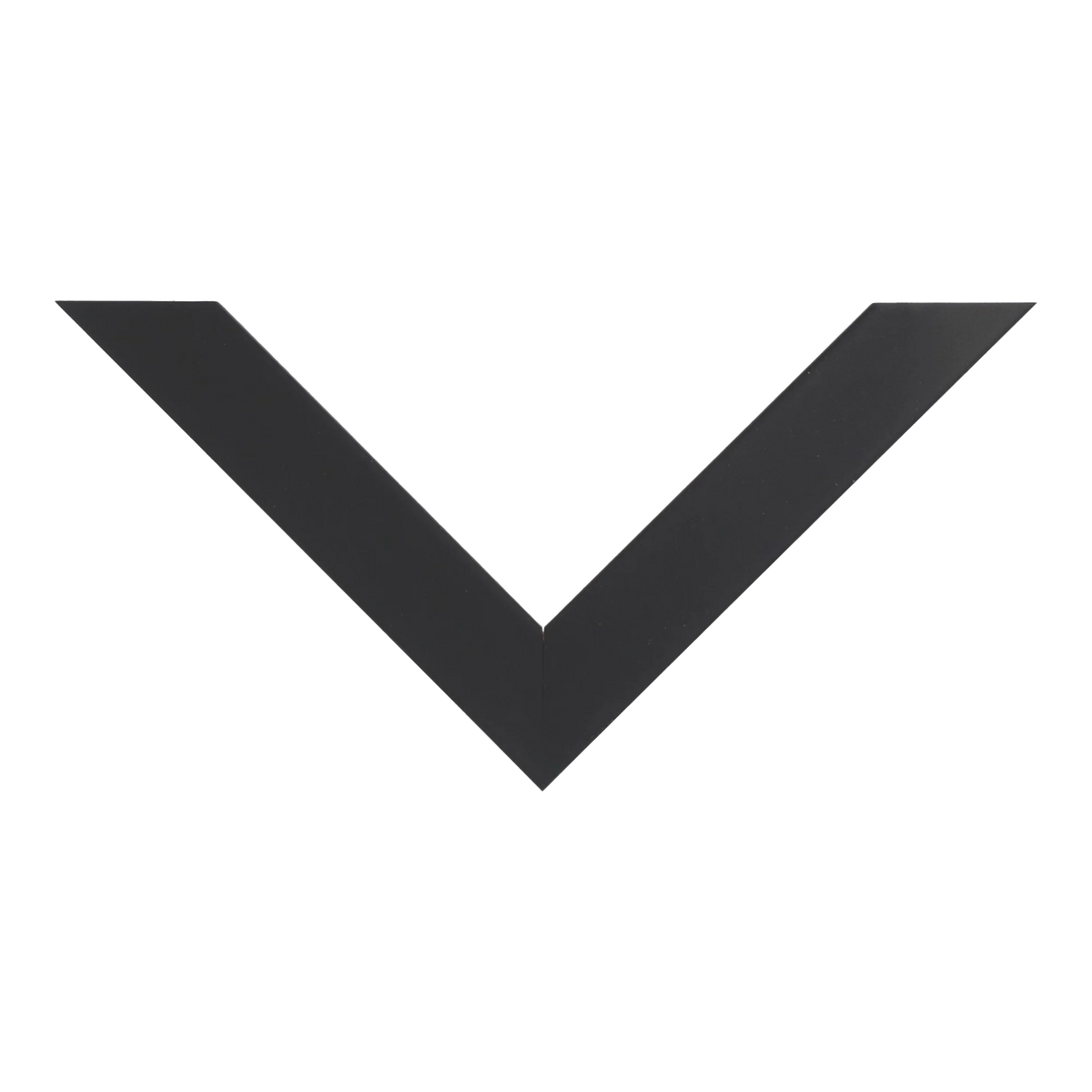 Top view of Box picture frame in black