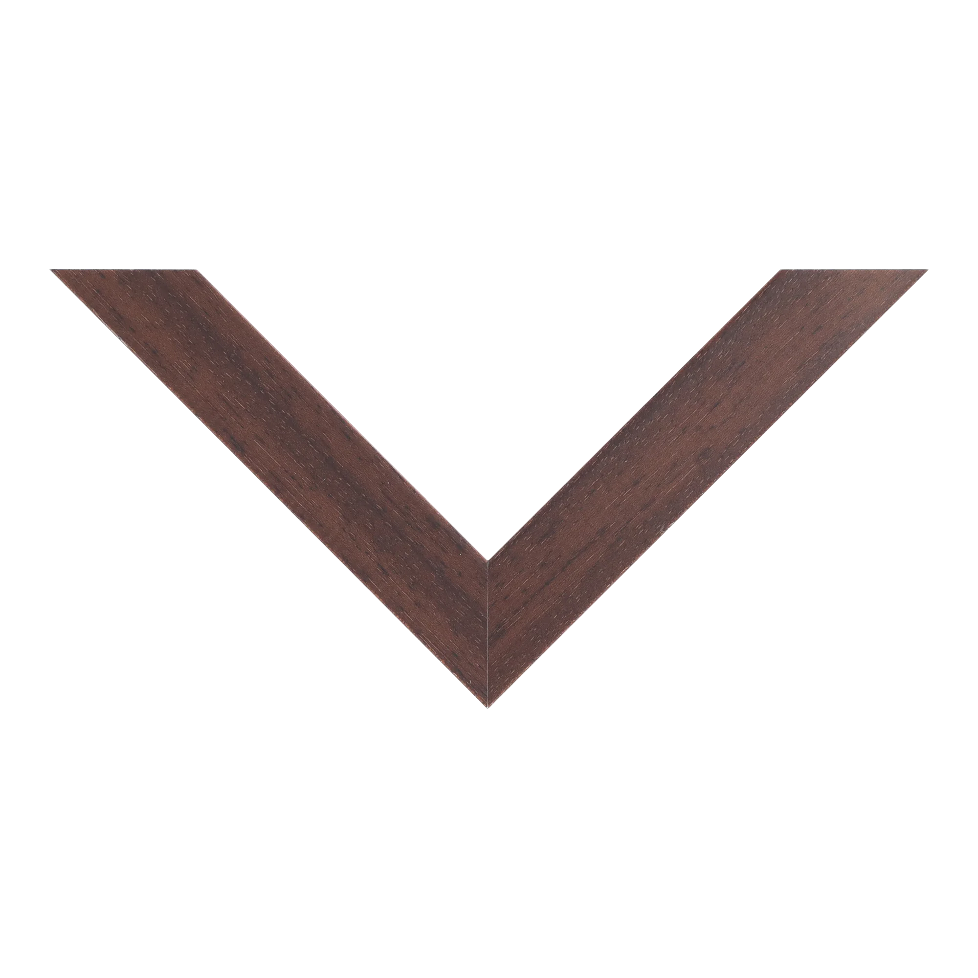 Top view of Box picture frame in brown