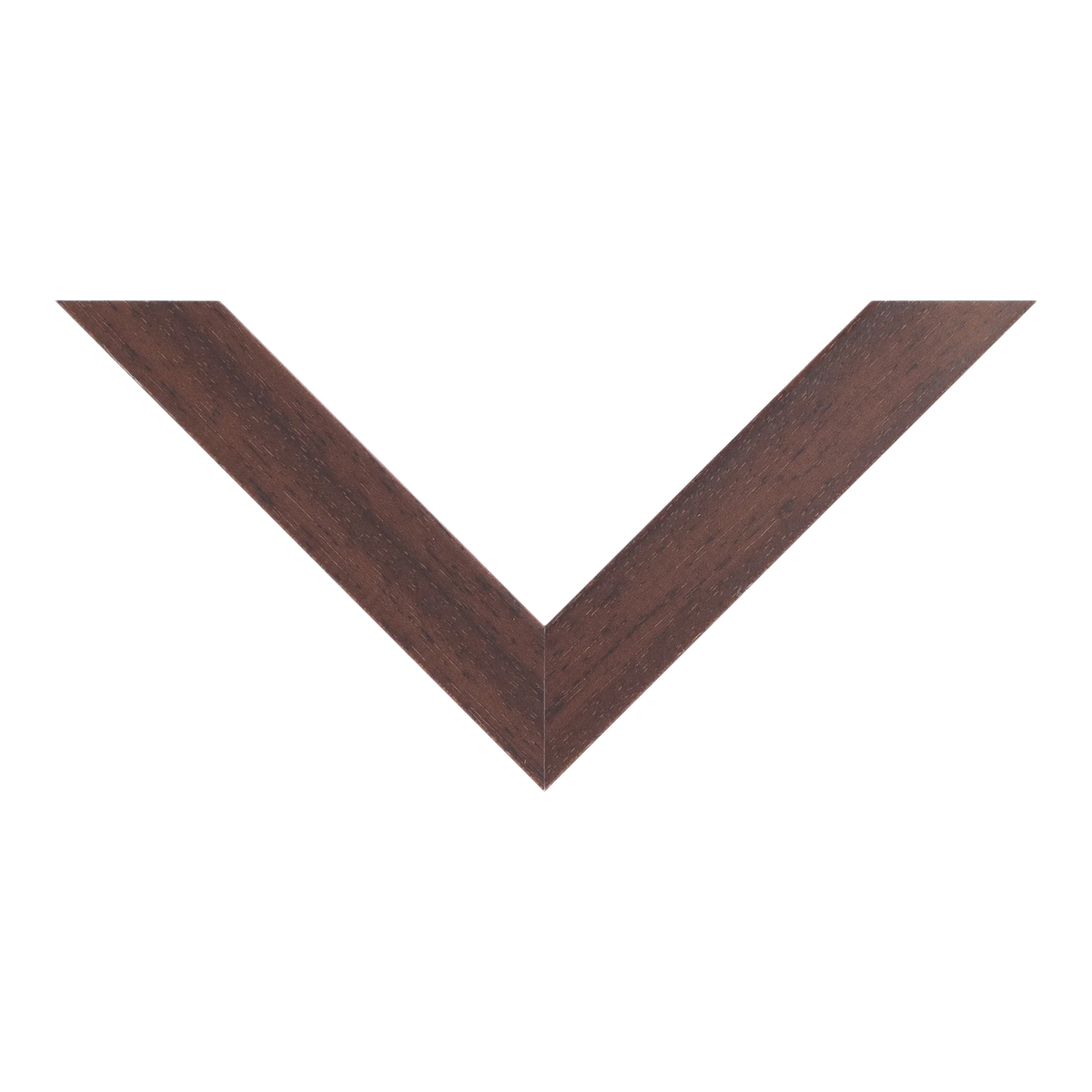 Top view of Box picture frame in brown