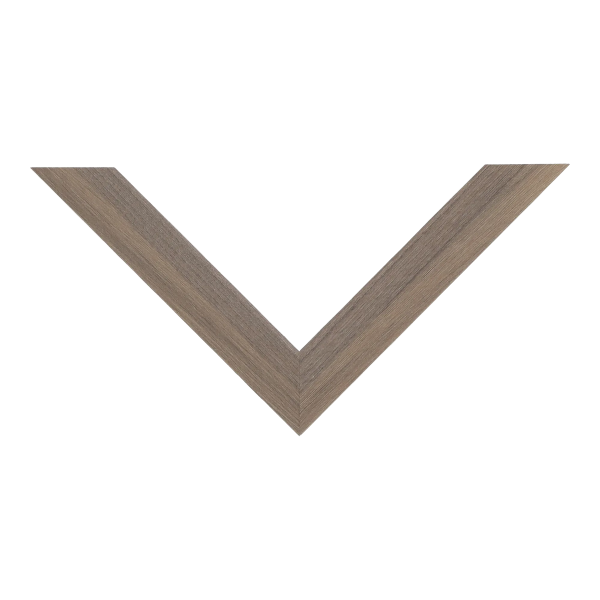 Top view of Box picture frame in walnut grain