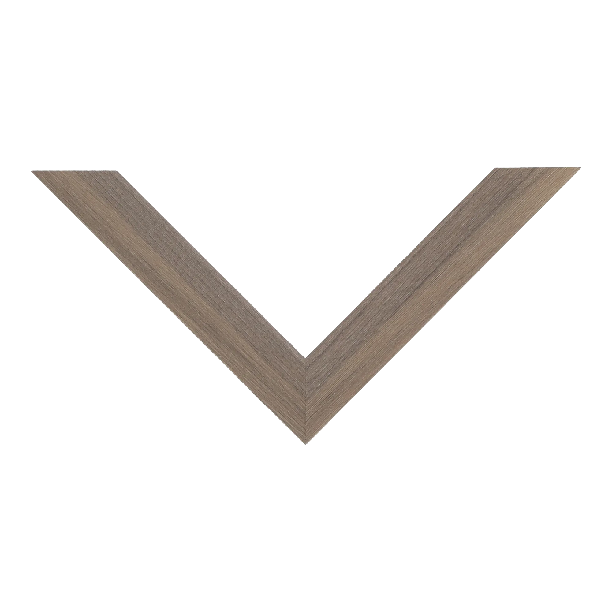 Top view of Box picture frame in walnut grain