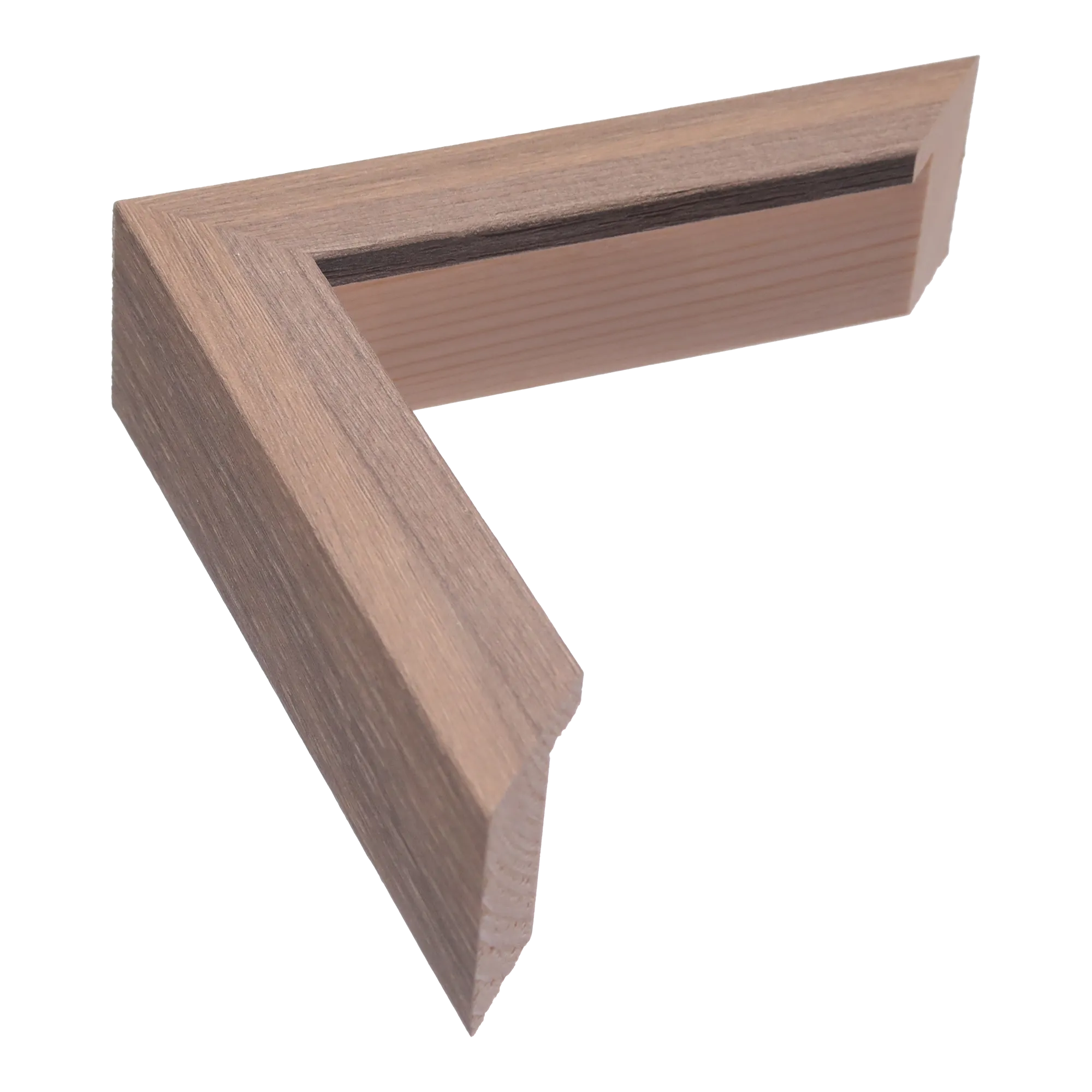 Box in walnut grain picture frame