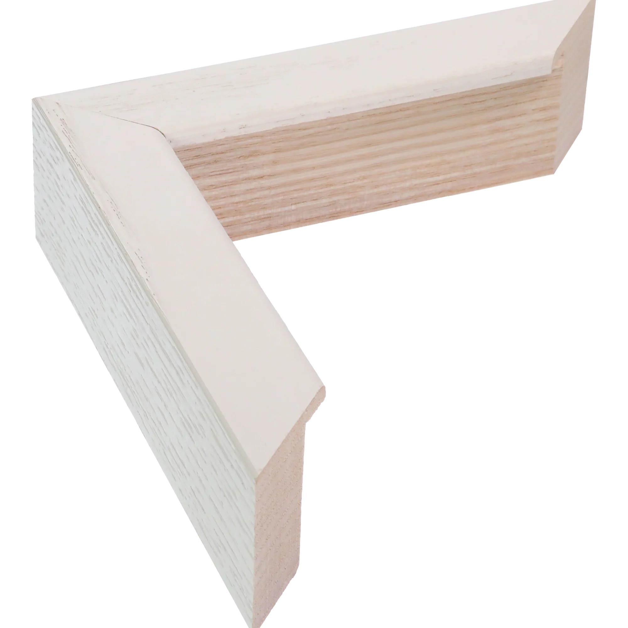 Box in white grain picture frame