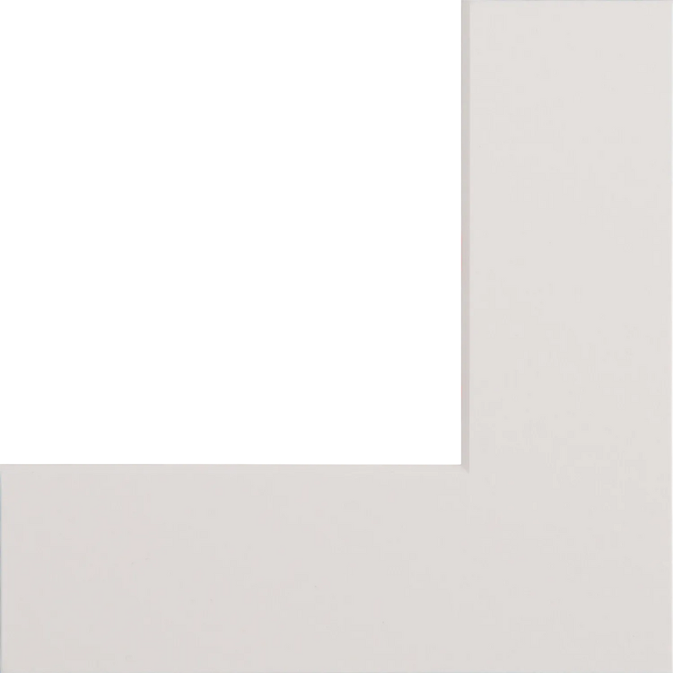 Bright White Mount Sample