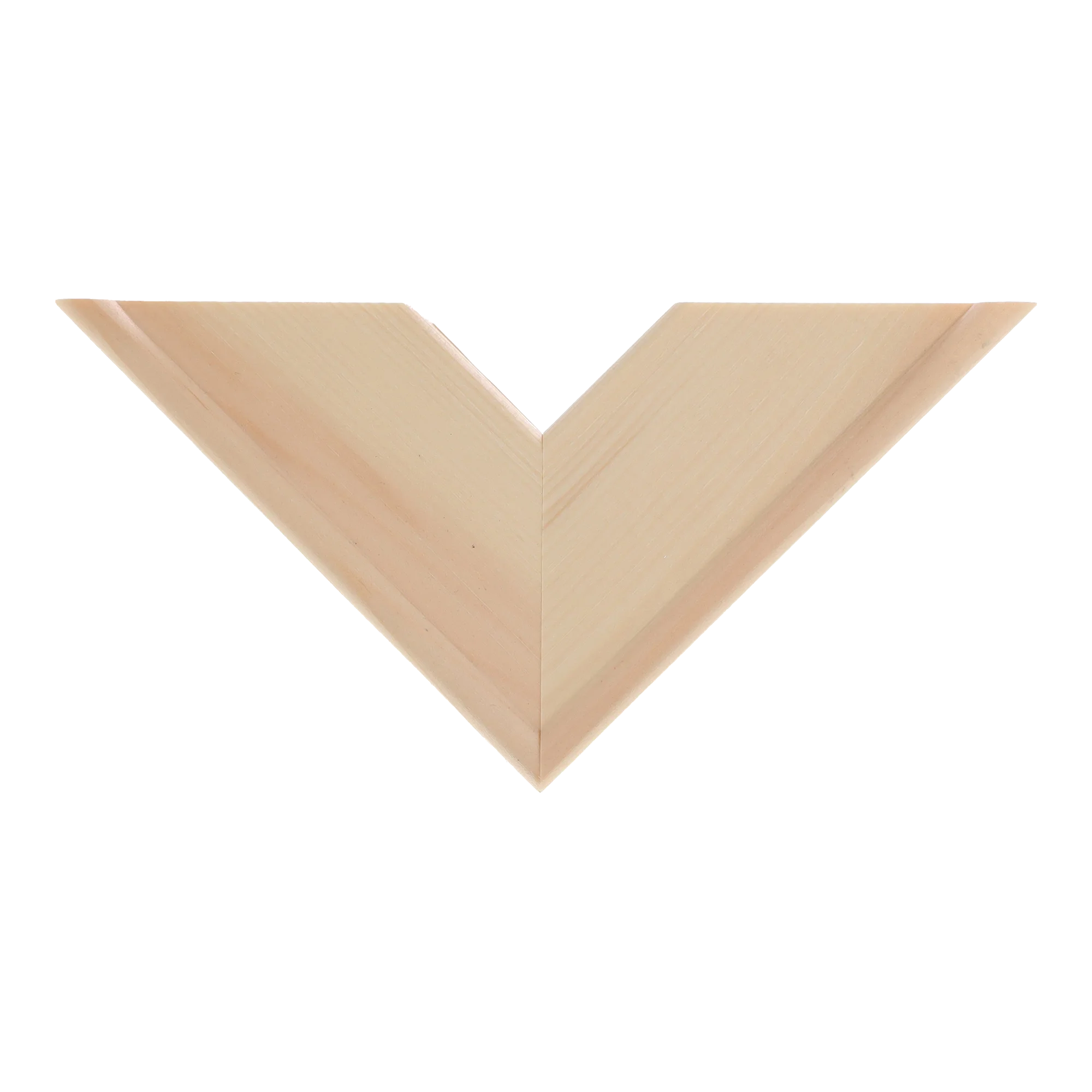 Top view of Canvas Stretcher Bar 19mm in natural