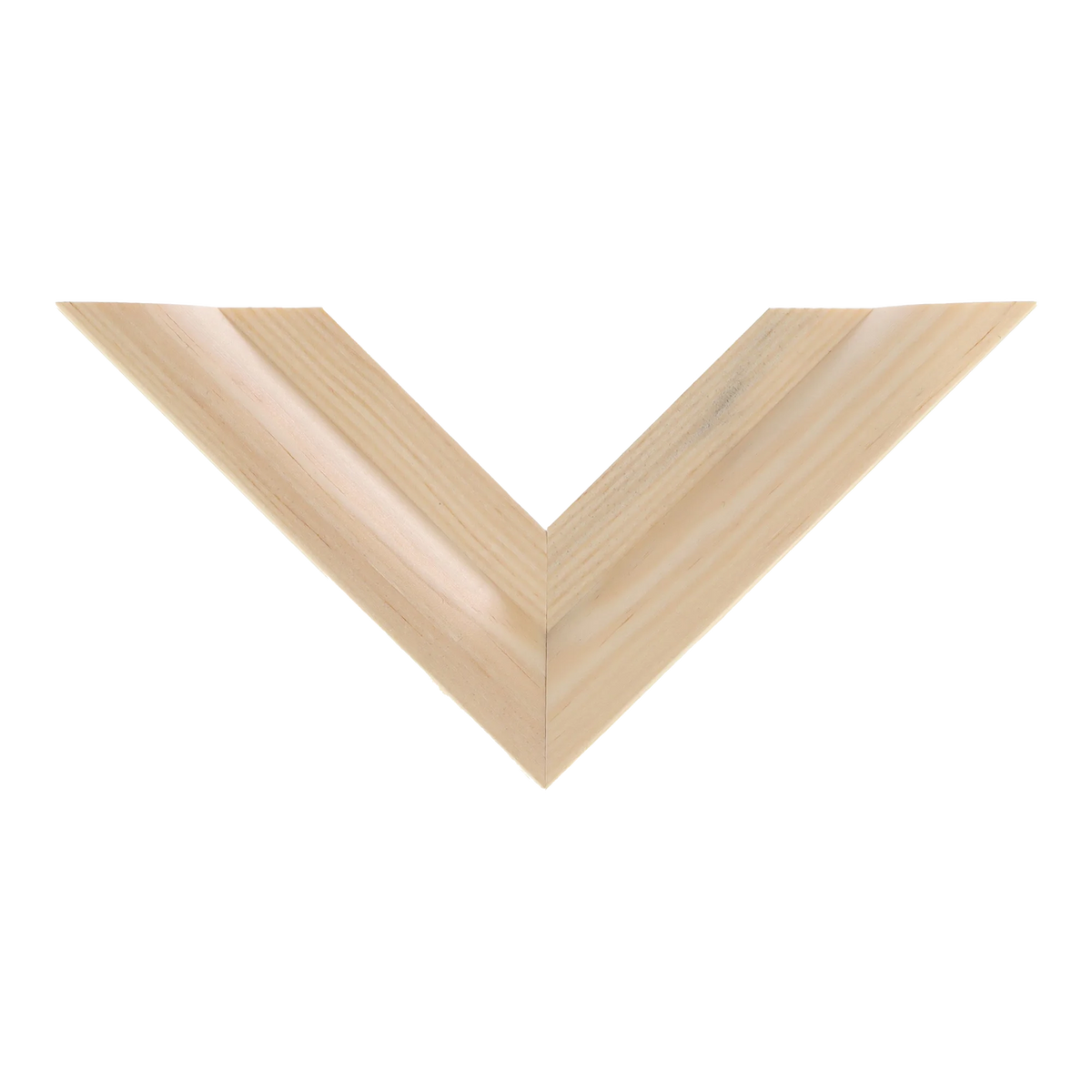 Top view of Canvas Stretcher Bar 38mm in natural