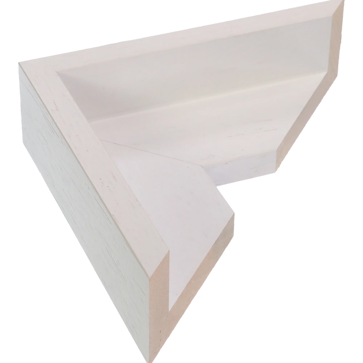 Canvas Float I in white frame