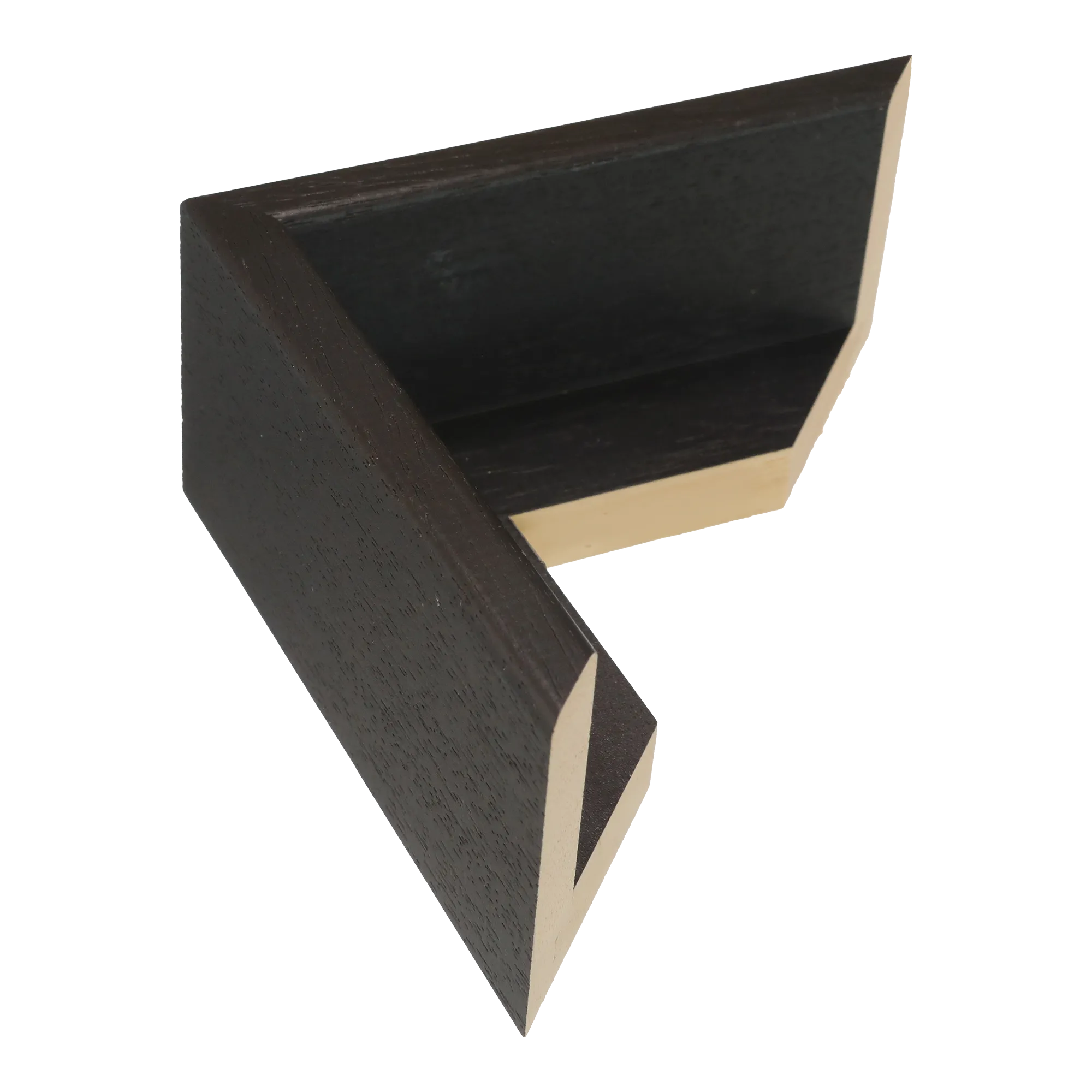Canvas Float II in black frame