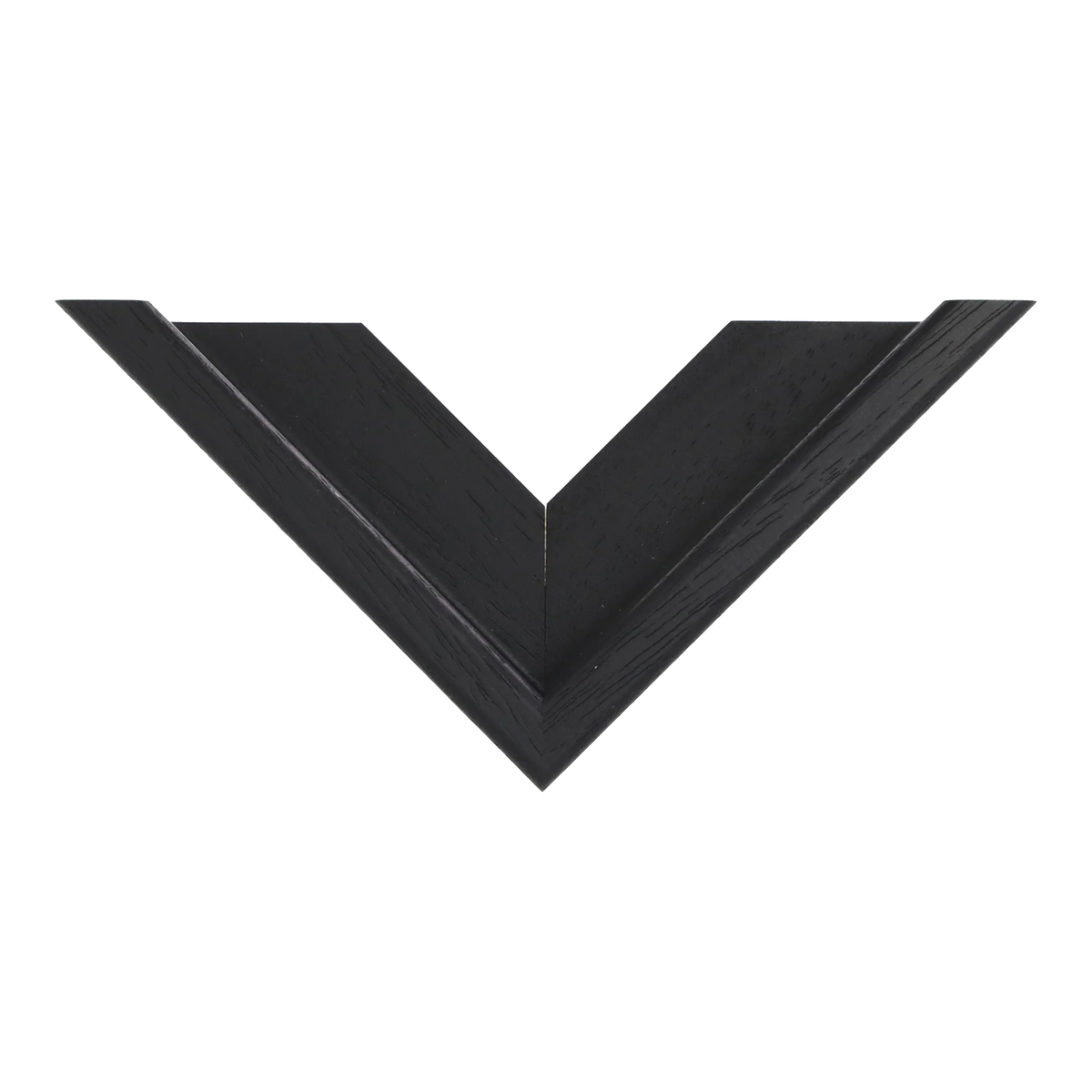 Top view of Canvas Float II frame in black