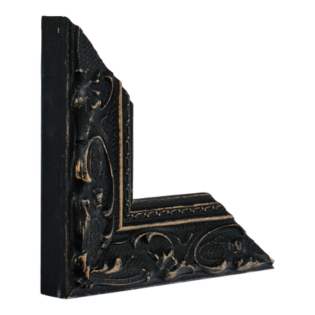 Chateau in black picture frame