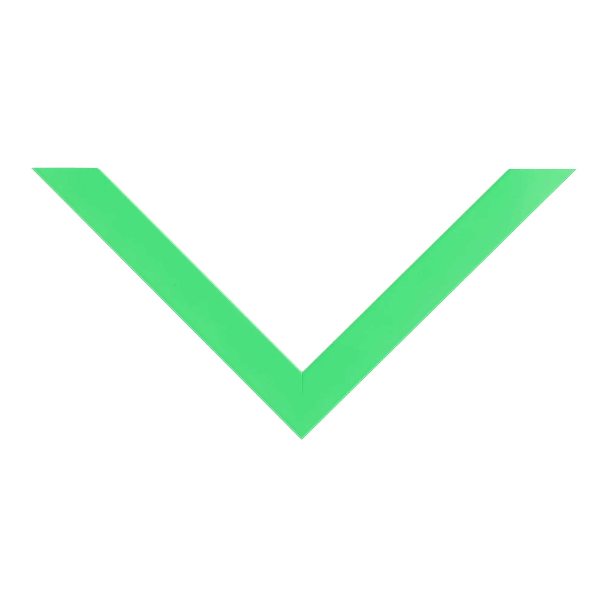 Top view of Chroma picture frame in green