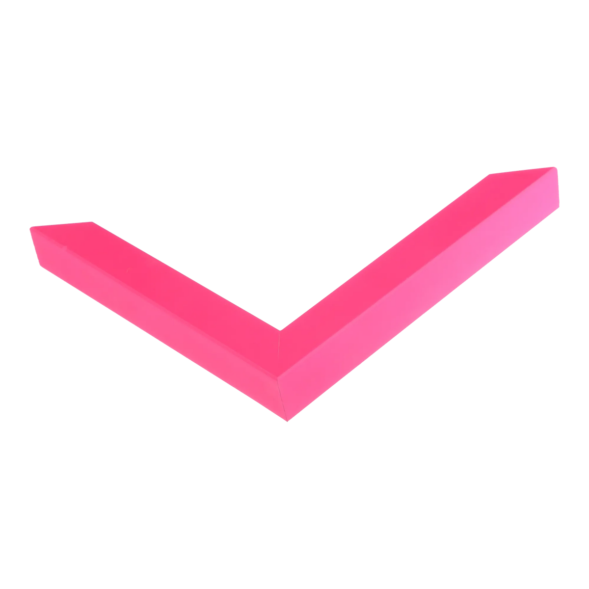 Corner view of Chroma in pink picture frame