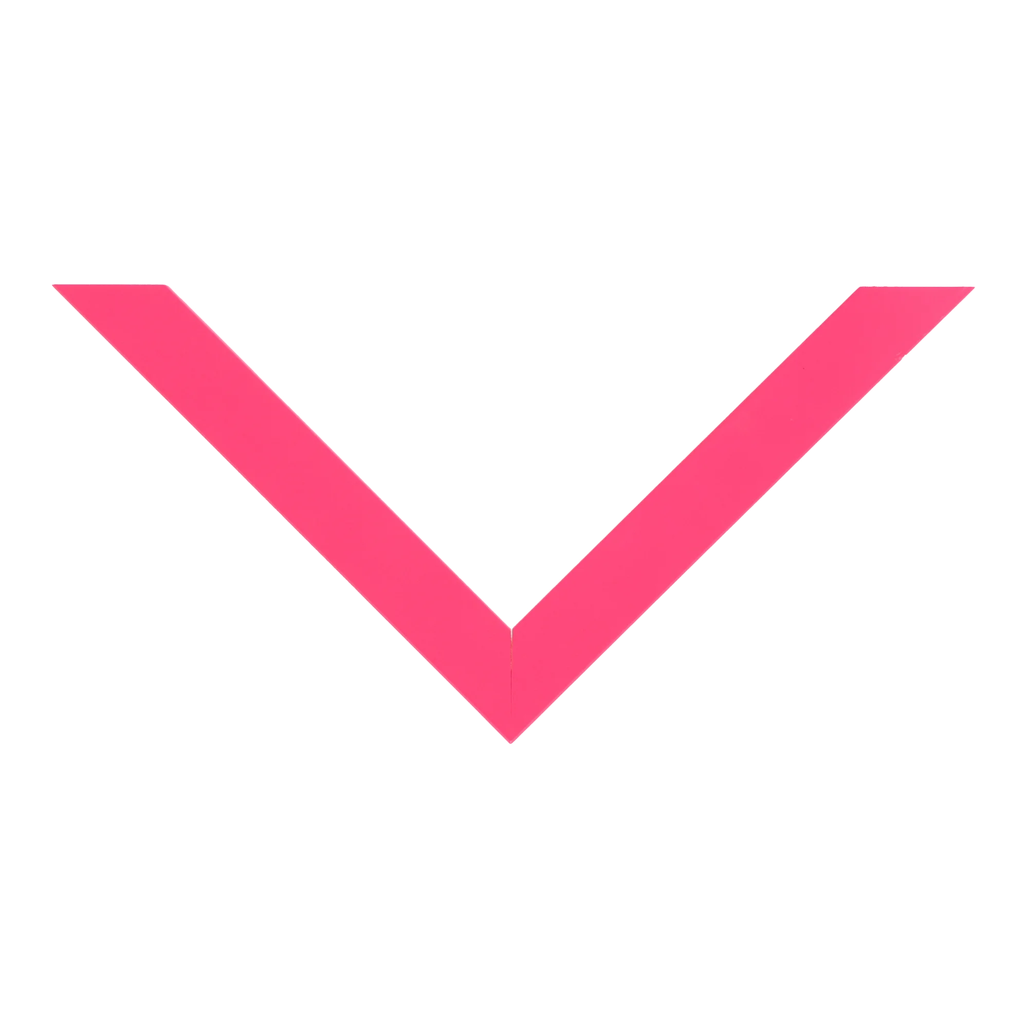 Top view of Chroma picture frame in pink