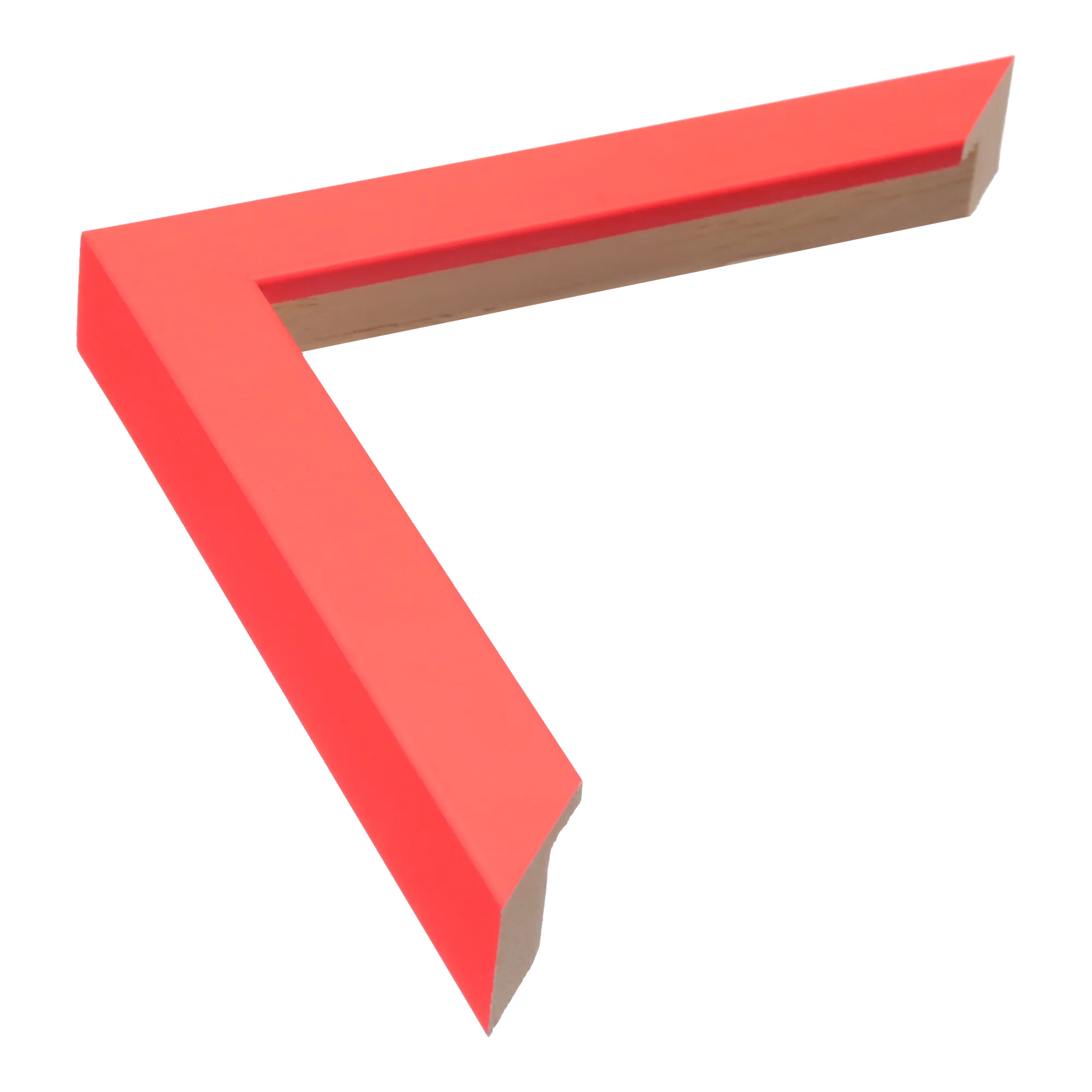 Chroma in red picture frame