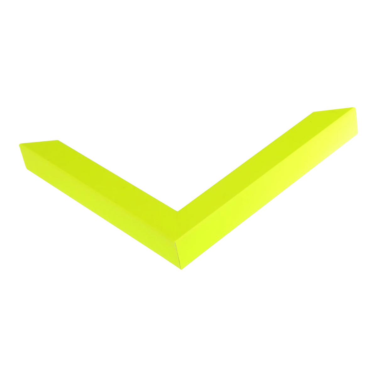 Corner view of Chroma in yellow picture frame