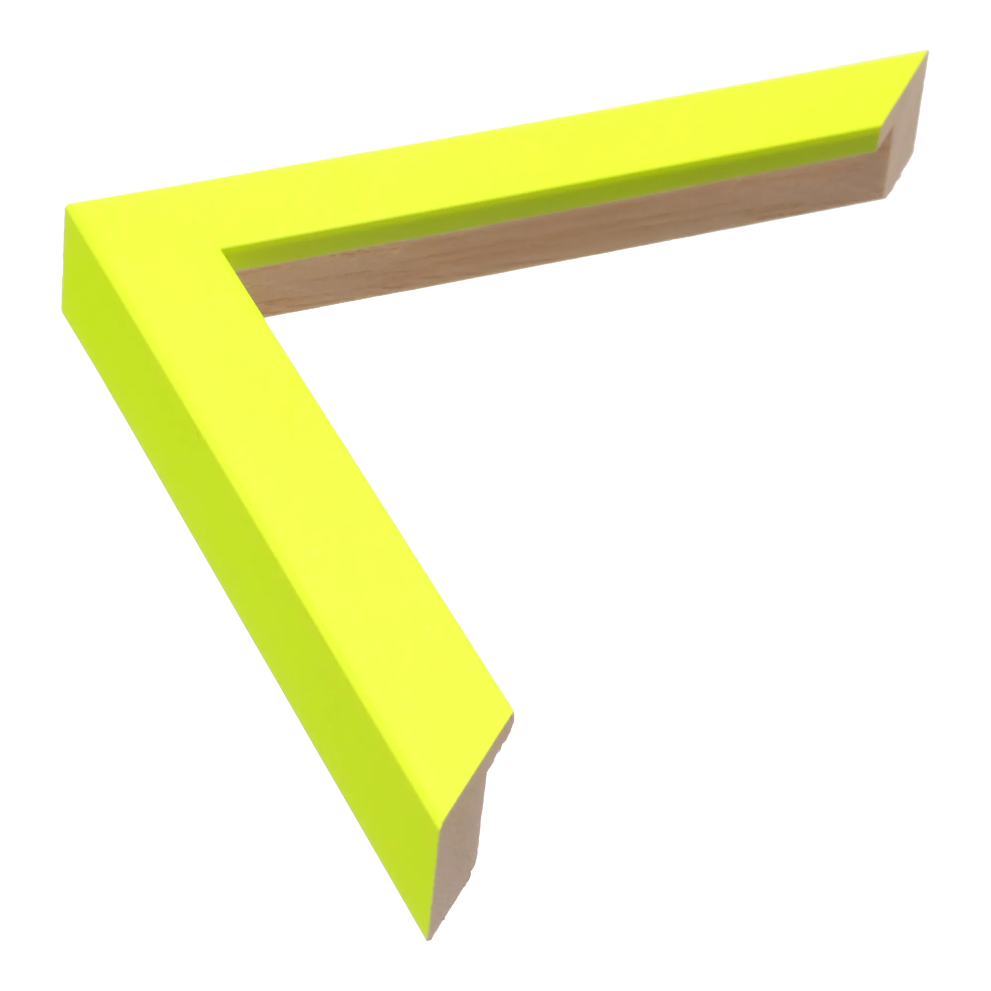 Chroma in yellow picture frame