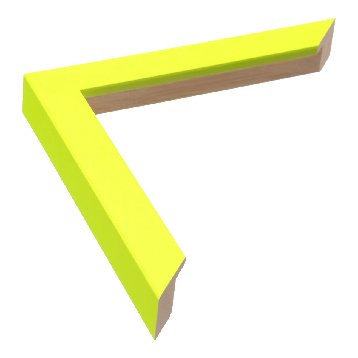 Chroma in yellow picture frame