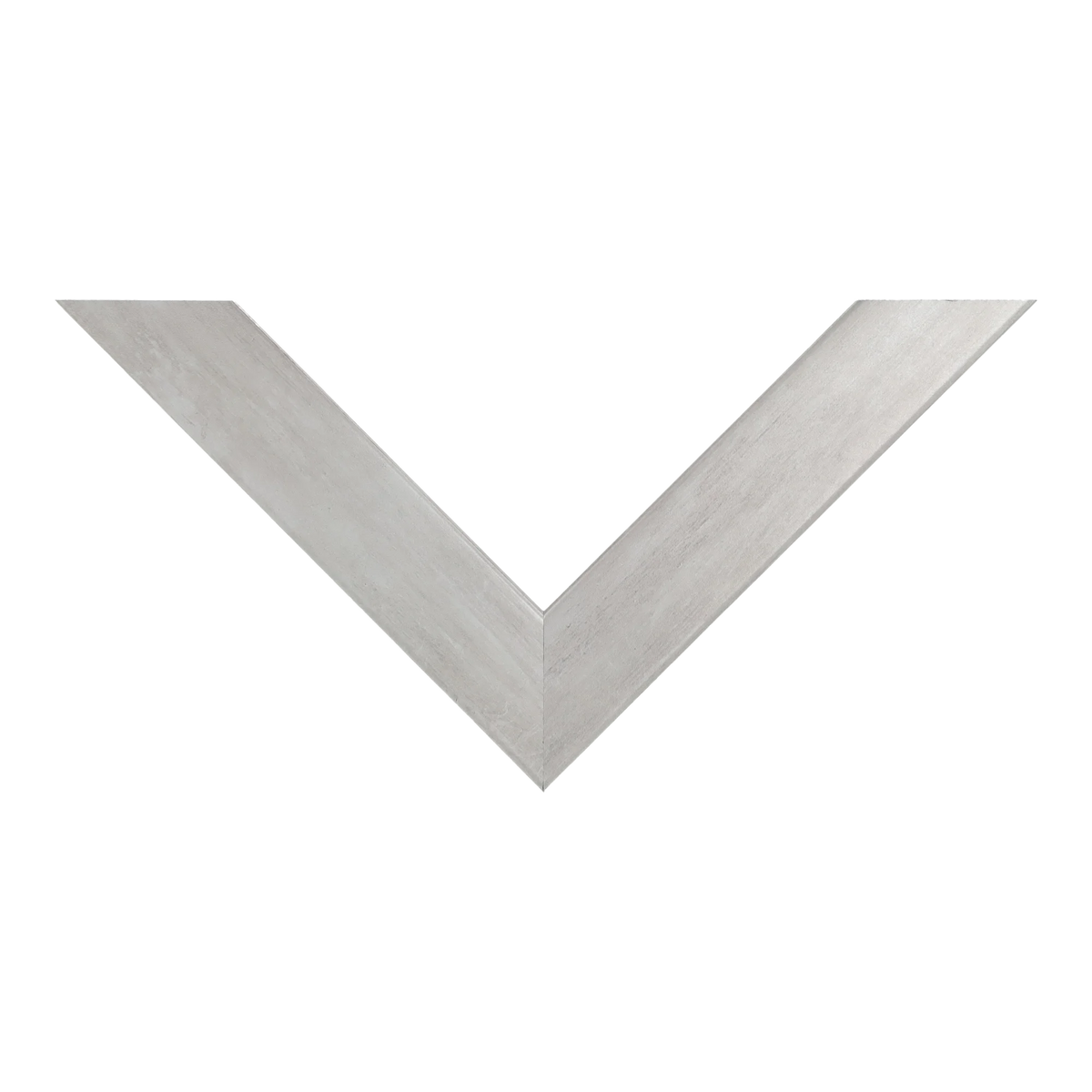 Top view of Classic I picture frame in antique silver