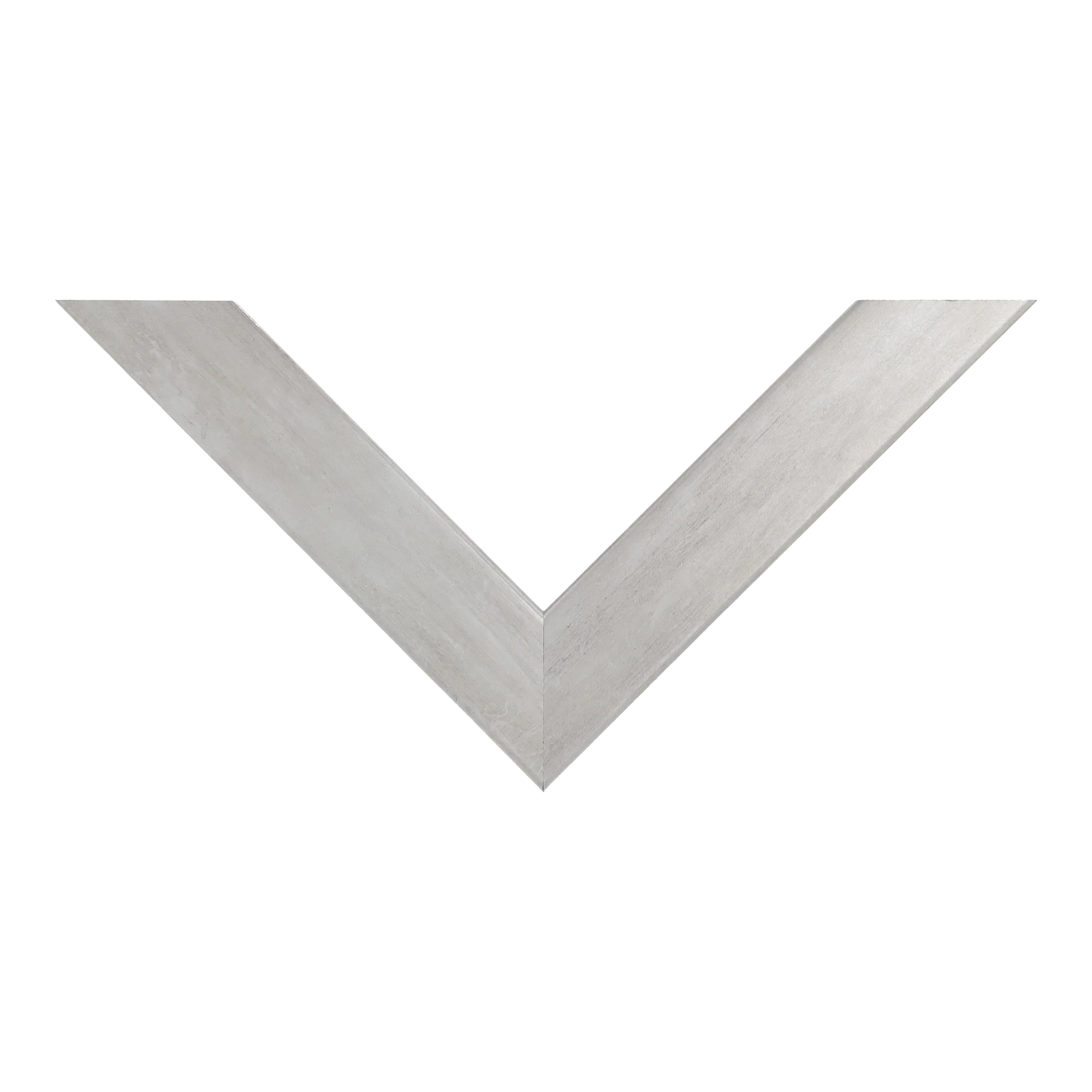 Top view of Classic I picture frame in antique silver