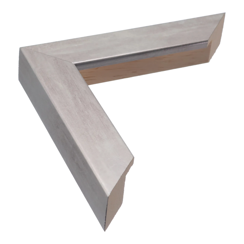 Classic I in antique silver picture frame