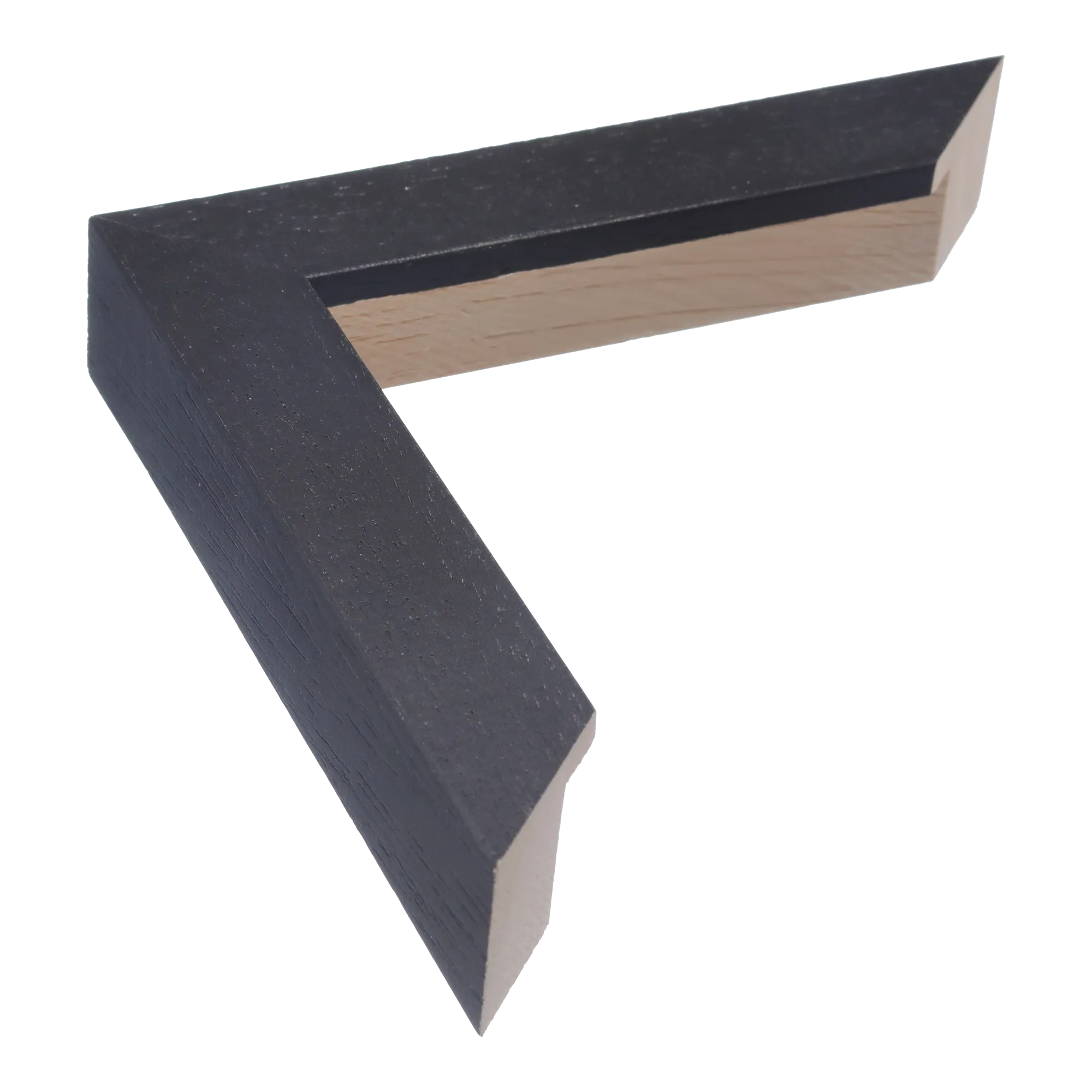 Classic I in black grain picture frame