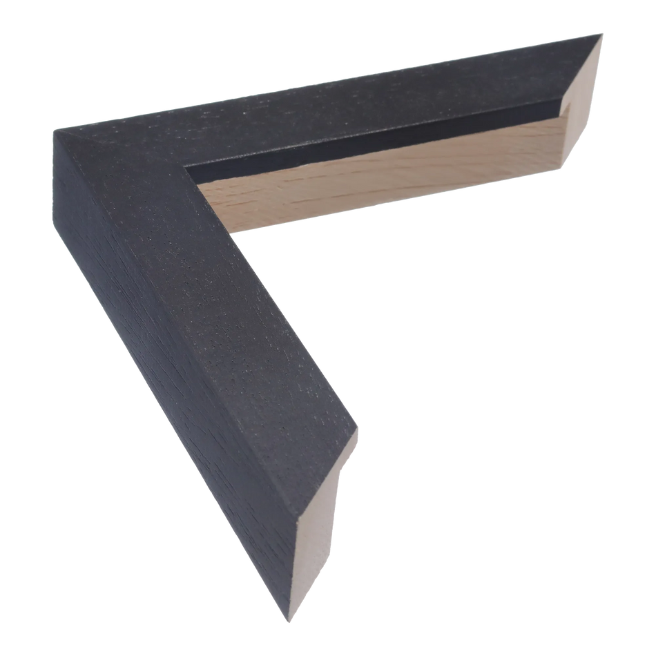 Classic I in black grain picture frame